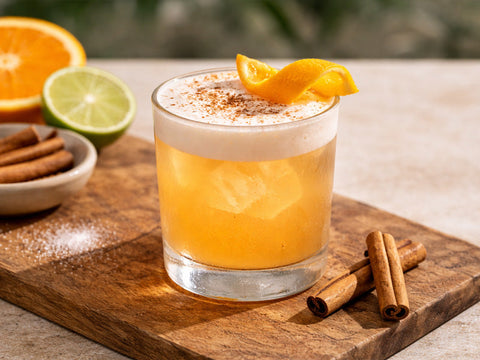 Mezcal Sour de Naranja y Canela